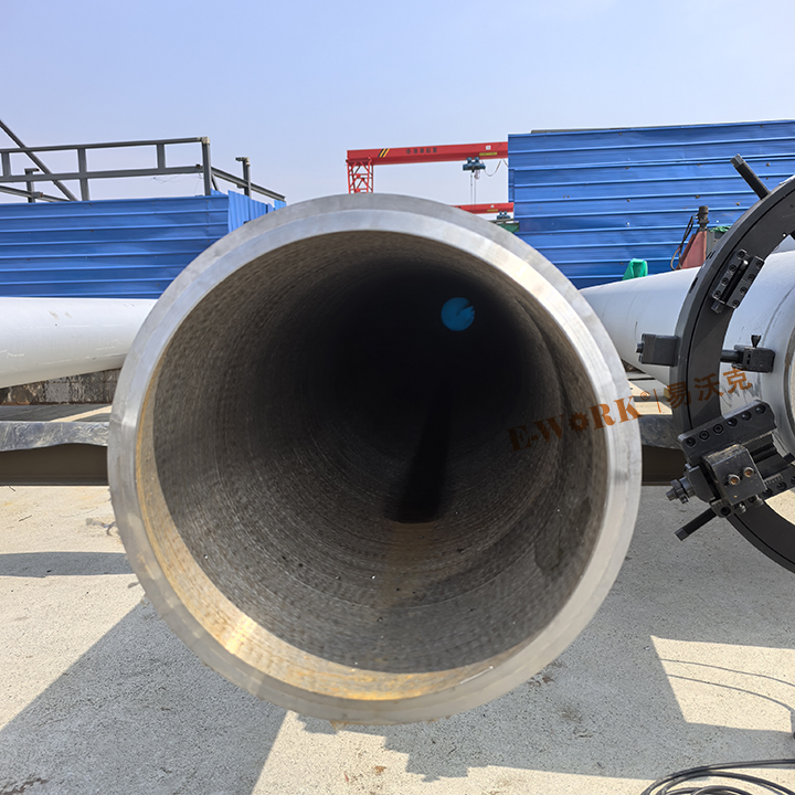 化工管道P91材質切斷坡口